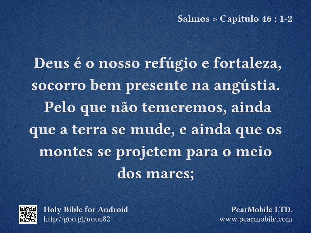 Salmos, Capítulo 46:1-2